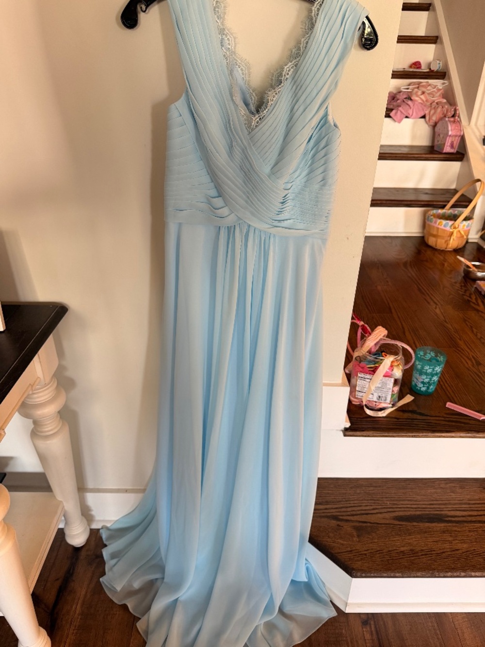 JJ’s house light blue dress